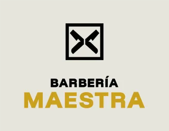 logo barberia maestra
